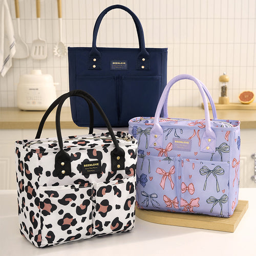 Multi-Pocket Insulated Lunch Tote Bowlift