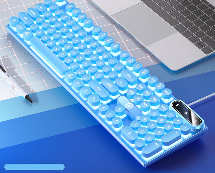 Retro Mechanical Keyboard Bowlift