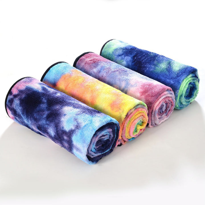 Yoga and fitness mat with non-slip underside Bowlift