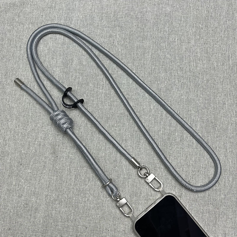Adjustable Phone Lanyard Strap with Metal Clips Bowlift