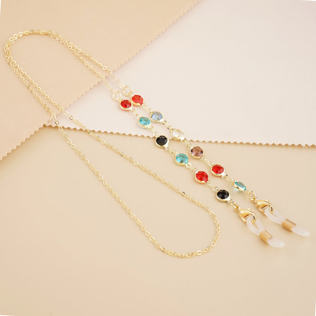 Colorful Decorative Eyewear Chain Bowlift