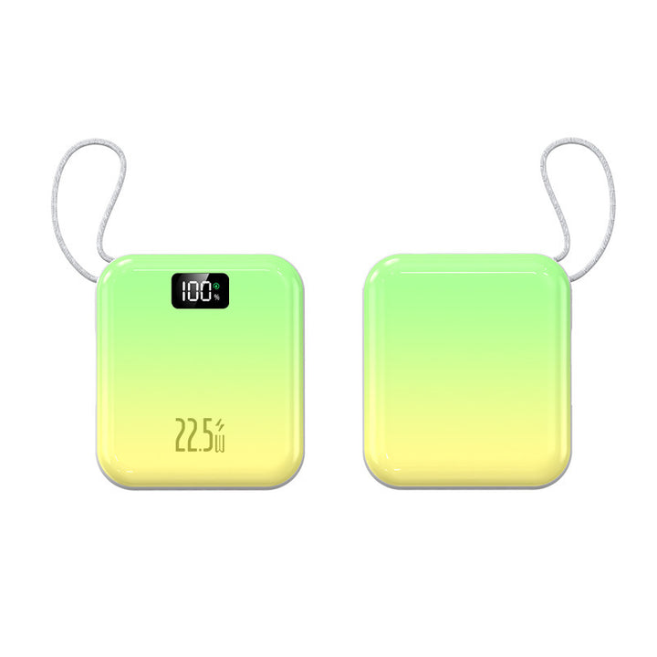 Portable power bank with state-of-the-art fast charging function and LED display Bowlift