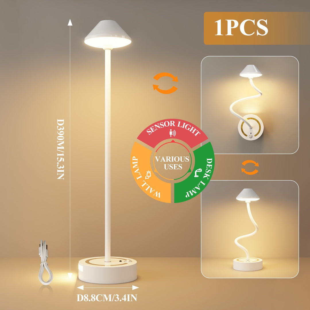Versatile Sensor-Activated LED Floor Lamp