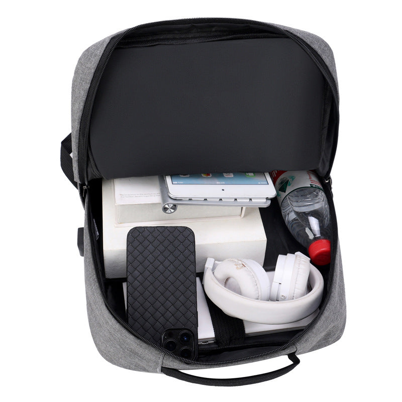 Multi-Compartment Sleek Backpack Set Bowlift