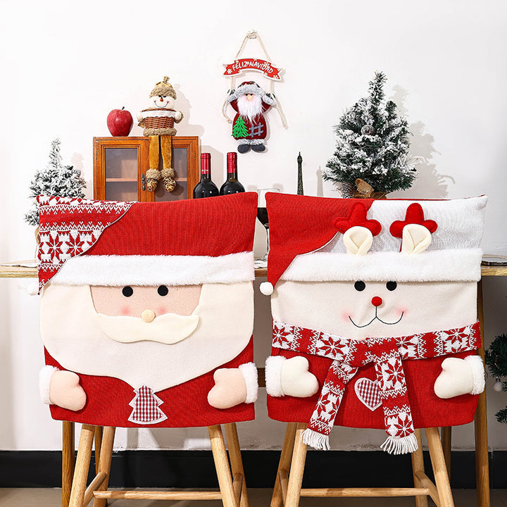 Festive Christmas Chair Cover Bowlift