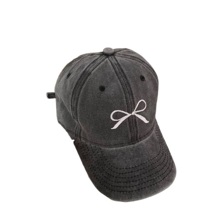 Women's Casual Embroidered Baseball Hat Bowlift