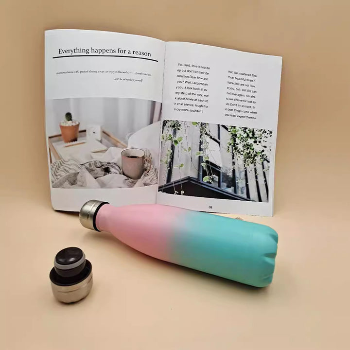 Women's Insulated Stainless Steel Water Bottle with Thermoregulation Bowlift