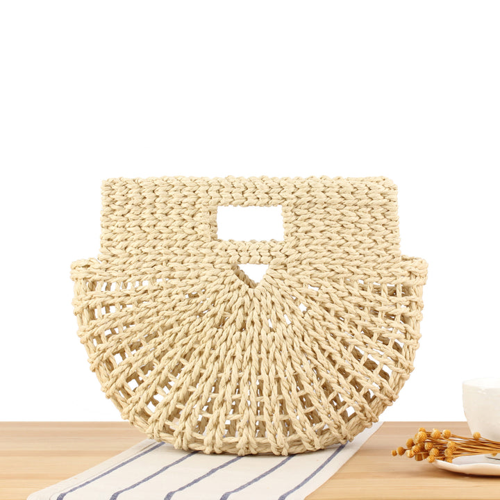 Handmade basket bag with unique design Bowlift