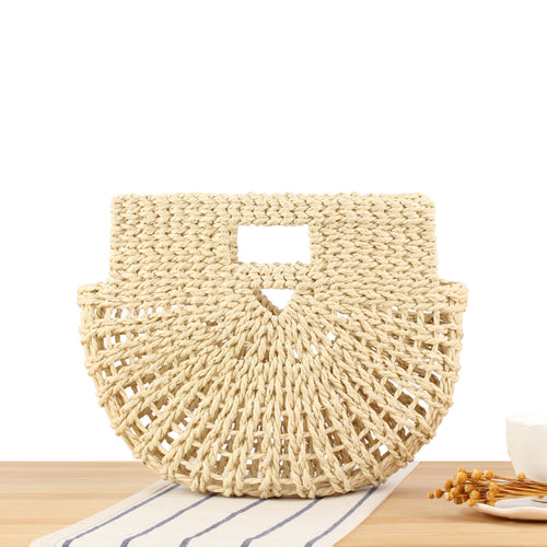Handmade basket bag with unique design Bowlift