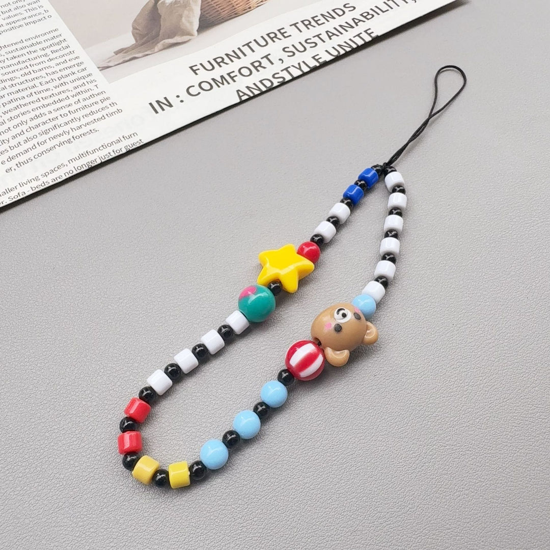 Heart-Shaped Beaded Eyewear Chain Bowlift 1790407502