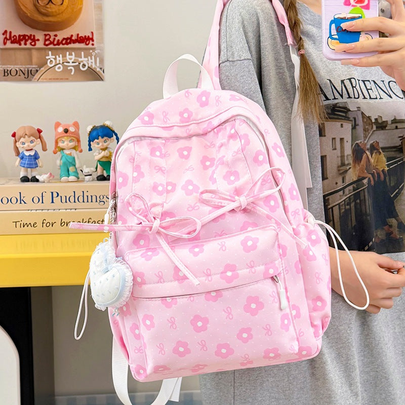 Floral Design Backpack Bowlift