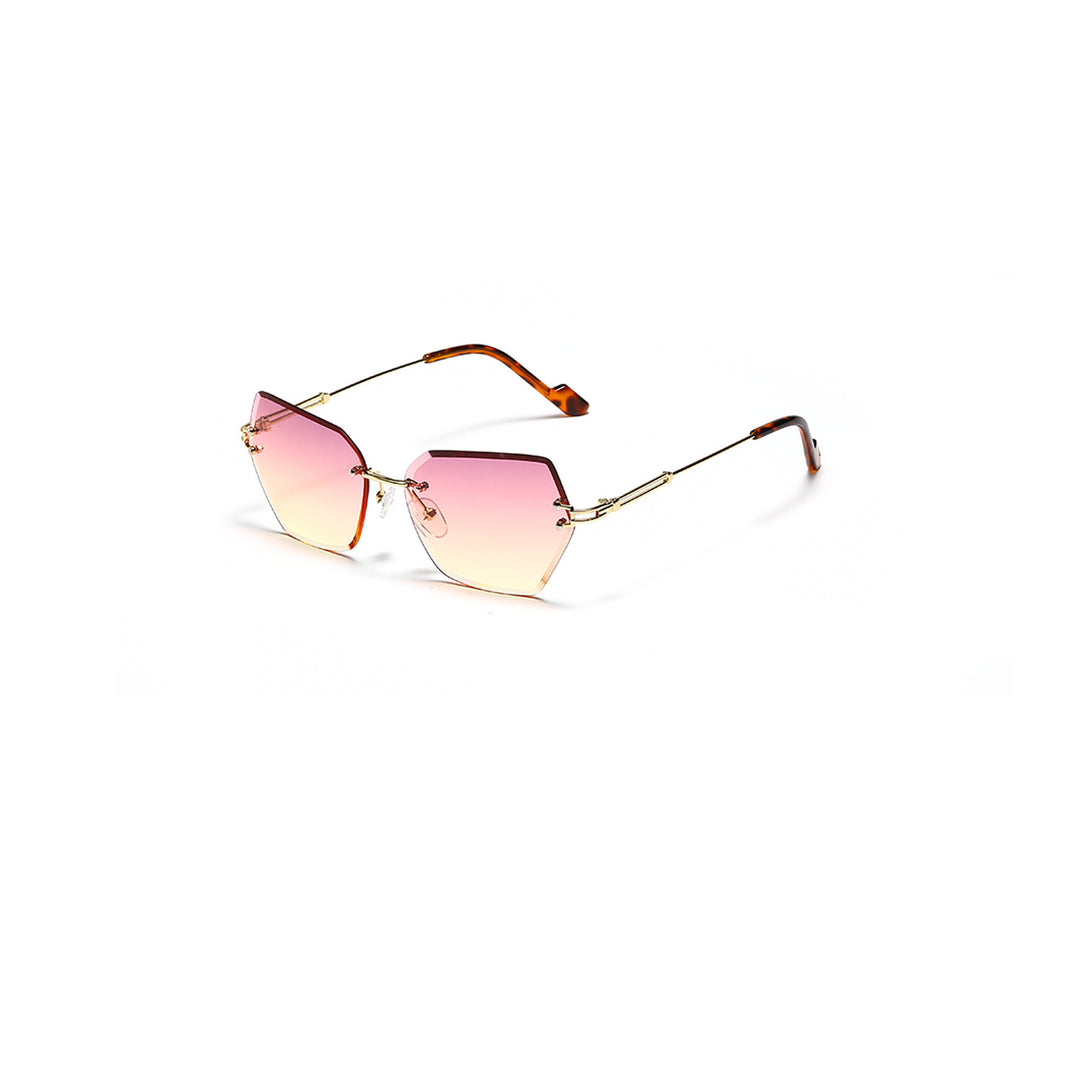 Women's modern sunglasses with stylish hexagonal frame Bowlift
