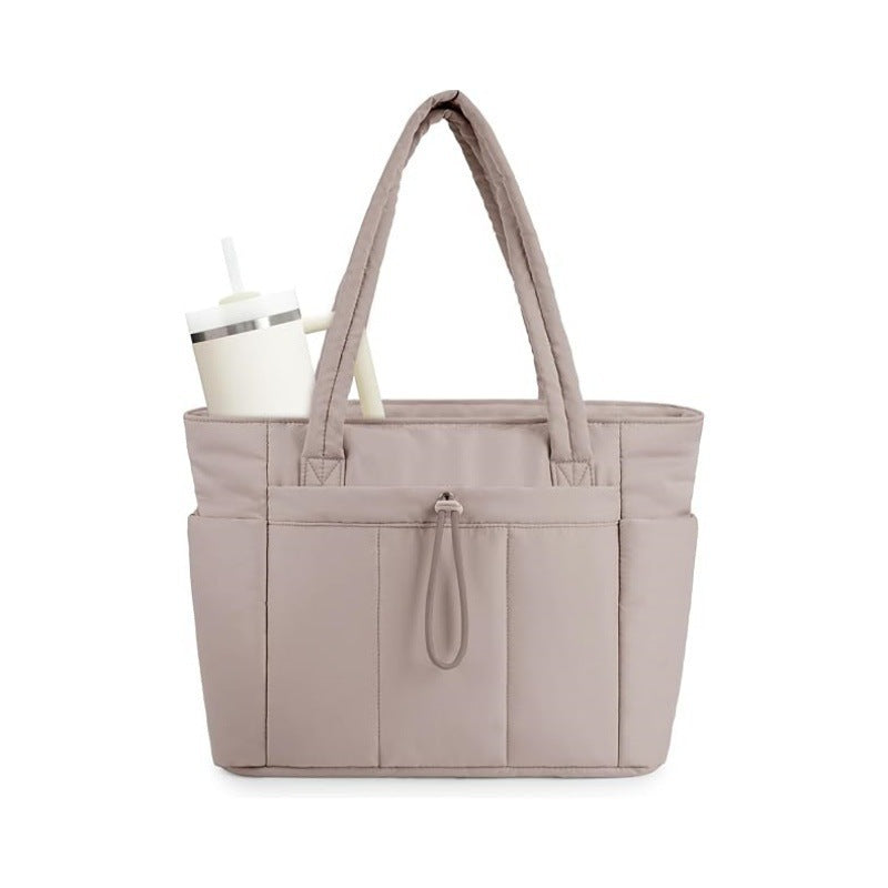 Multifunctional everyday tote bag with insulated interior compartment Bowlift