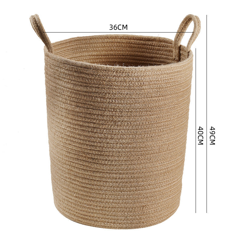 Natural Fiber Storage Basket Bowlift