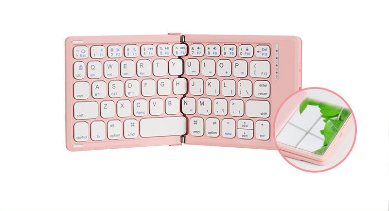 Folding Bluetooth Keyboard with Touchpad Bowlift