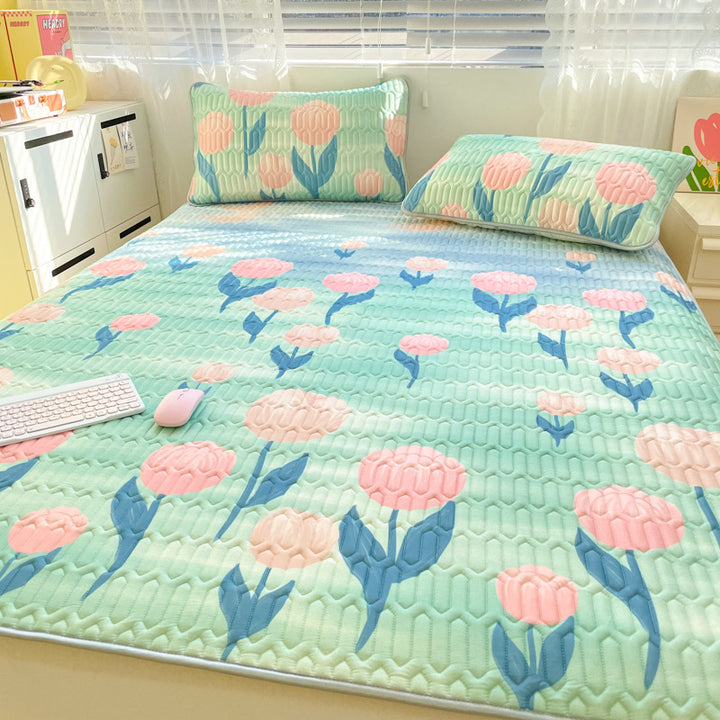 Playful Rainbow Mattress Protector