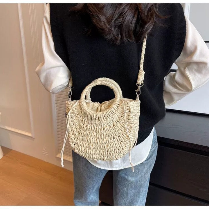 Handmade Macrame Shoulder Bag Bowlift