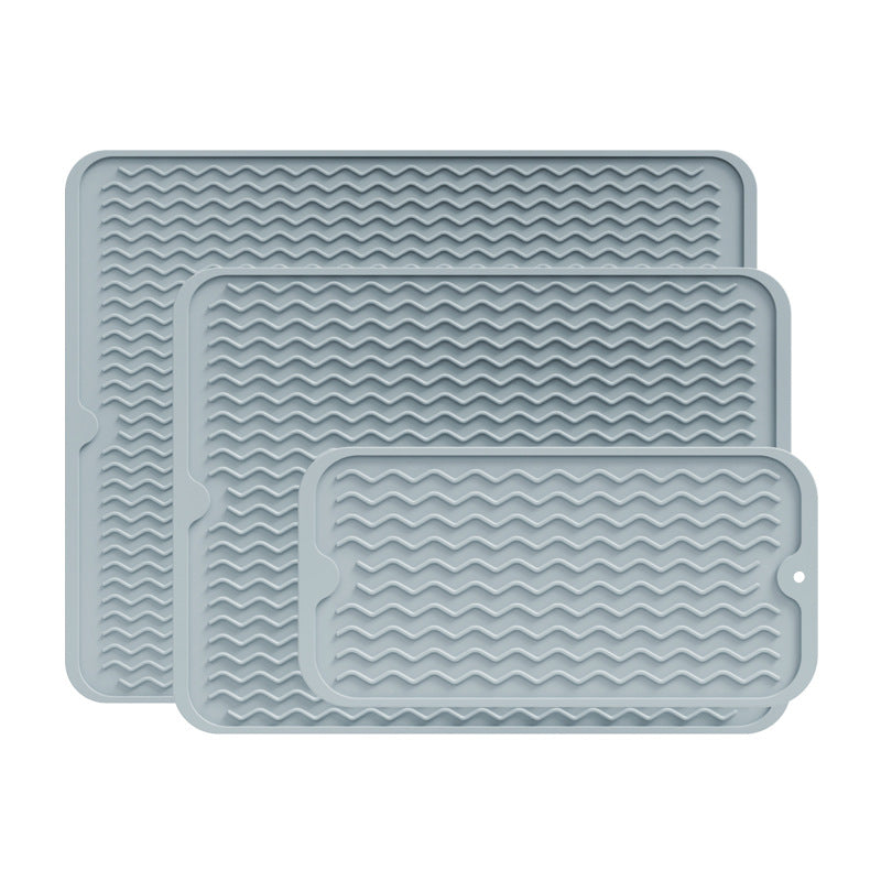 Versatile Non-Slip Multi-Size Kitchen Drying Mat Set Bowlift