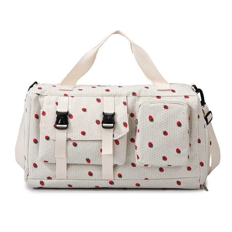 Stylish Multi-Pocket Travel Duffel