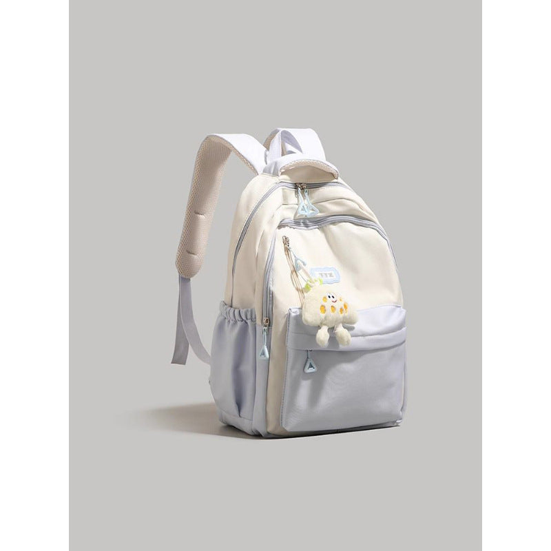 Fun-Themed Plush Backpack Bowlift