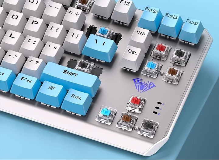 Mechanical Gaming Keyboard and Mouse Set Bowlift