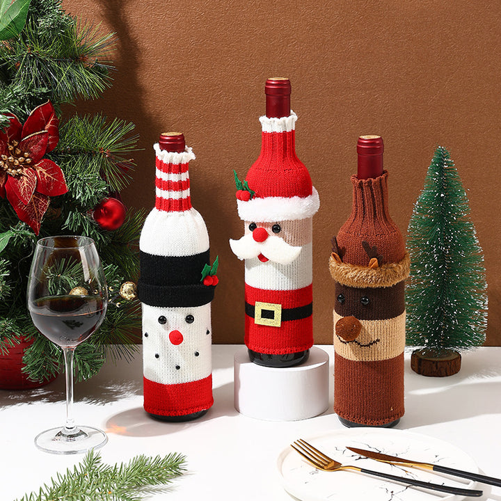 Christmas gift wine bottle sleeve Bowlift