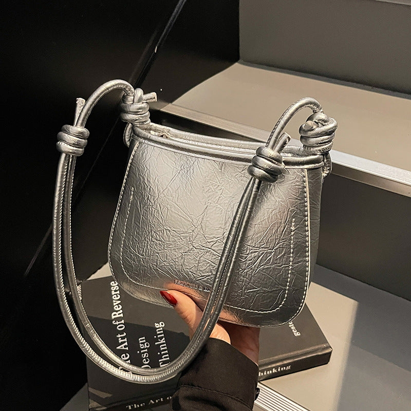 Contemporary Knotted Handle Handbag Bowlift