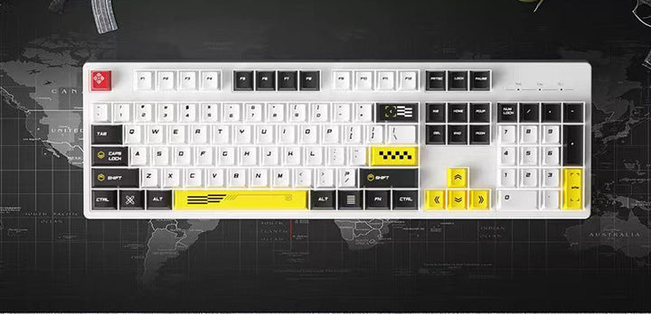 Ocean-Themed Mechanical Keyboard Bowlift