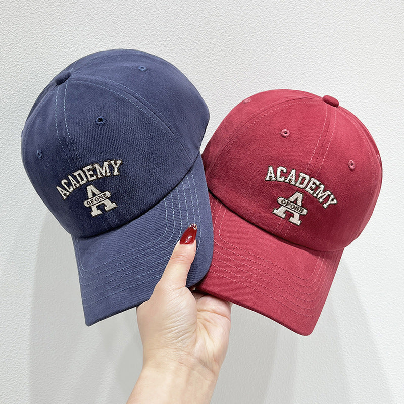 Women's Casual Embroidered Baseball Hat Bowlift