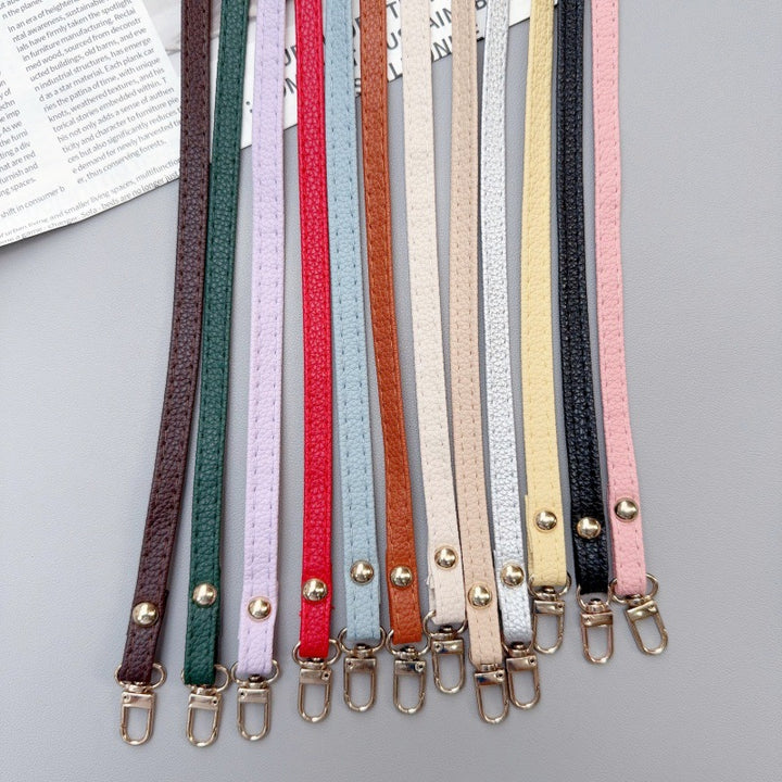 Adjustable Faux Leather Crossbody Strap Bowlift