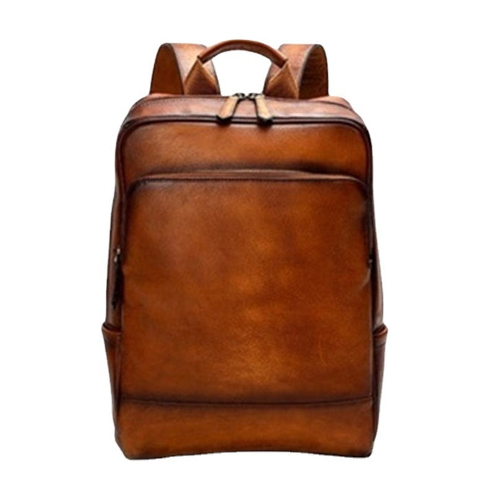 More Elegant and Functional Backpack Made of High-Quality Leather Bowlift