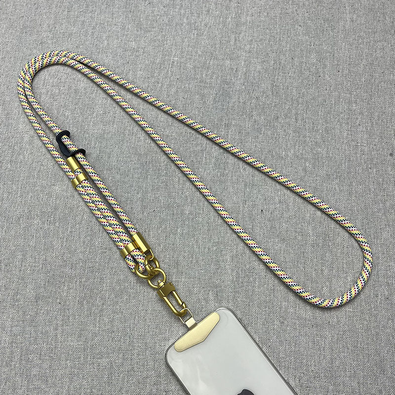 Adjustable Phone Lanyard with Metal Clips Bowlift