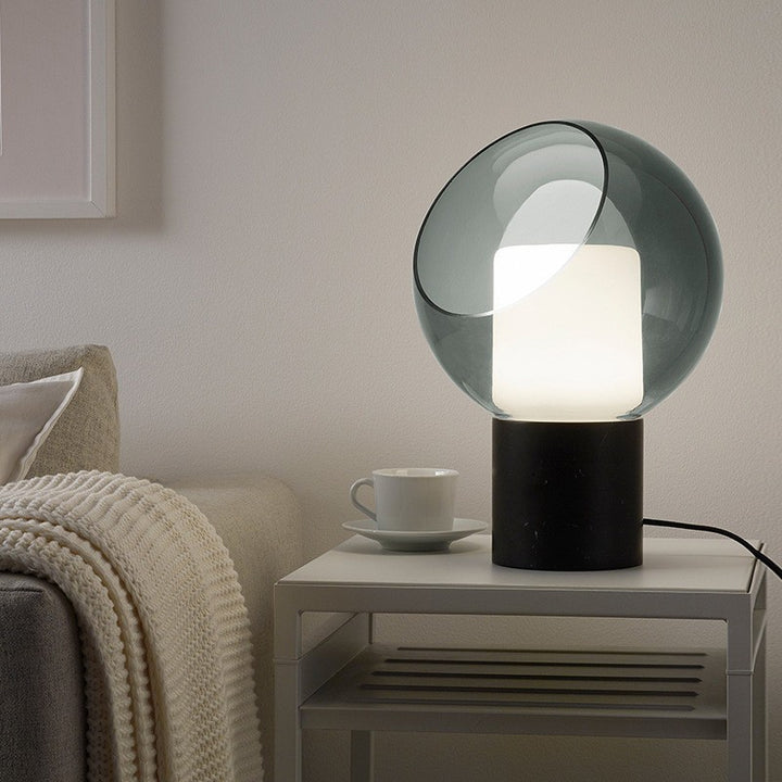 Contemporary Glass Table Lamp