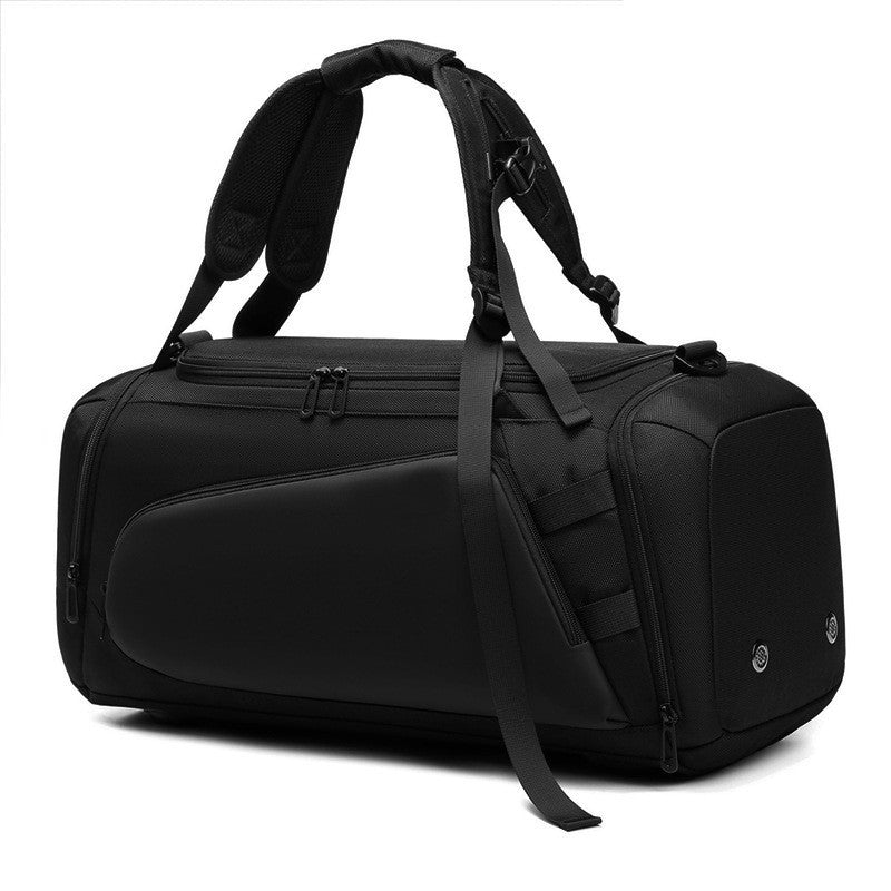 Convertible Travel Duffel Backpack with Shoe Compartment Bowlift