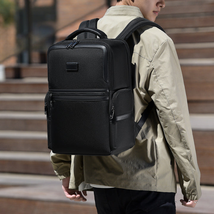 Sleek Multi-Compartment Backpack Bowlift