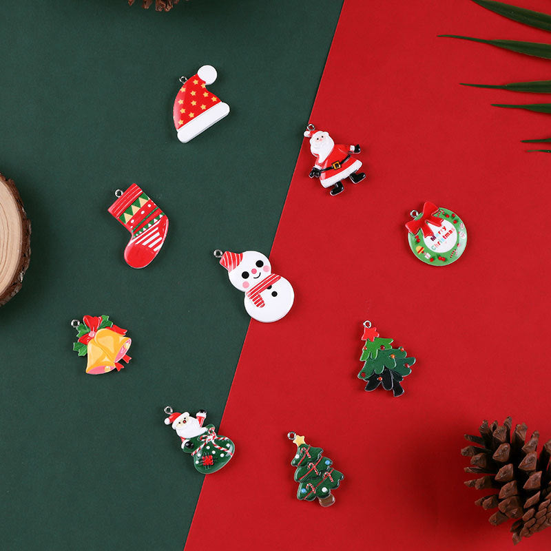 Santa-Themed Decorative Charm Bowlift