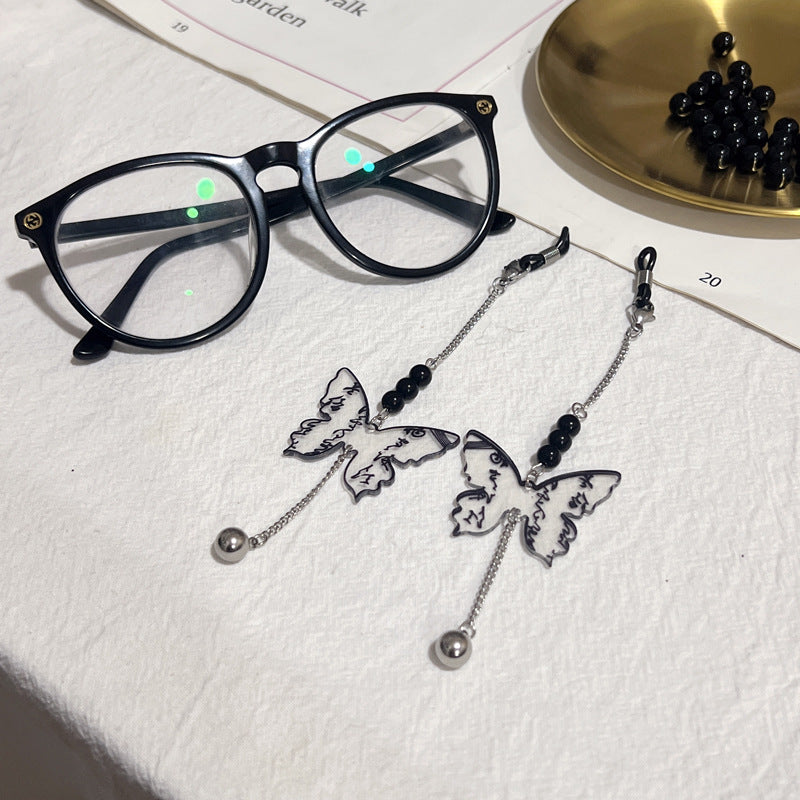 Butterfly Charms Eyewear Chain Bowlift