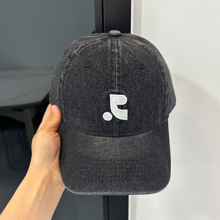 Men's Denim Style Baseball Cap Bowlift