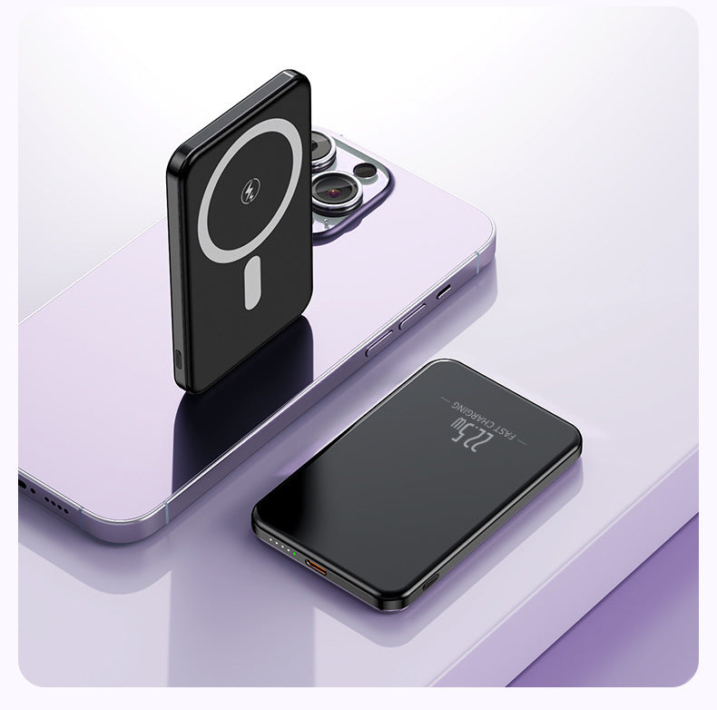 Magnetic Portable Charger Bowlift