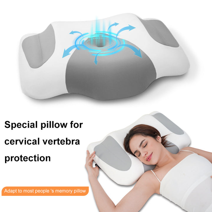 Ergonomic Pillow for Optimal Sleep Position Bowlift