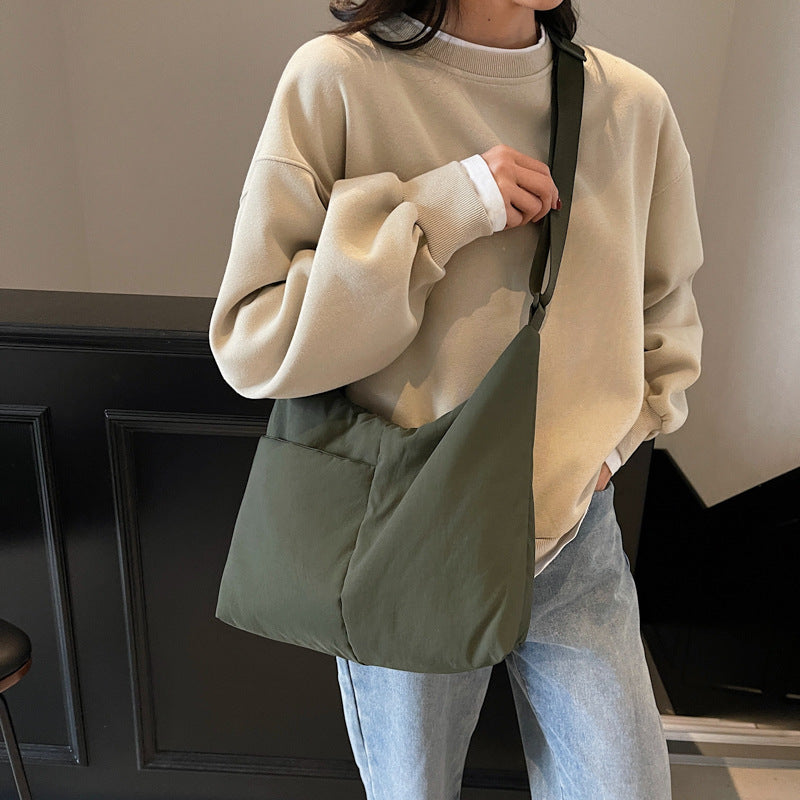 Casual Slouchy Shoulder Bag Bowlift