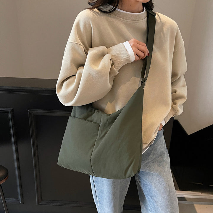 Casual Slouchy Shoulder Bag Bowlift