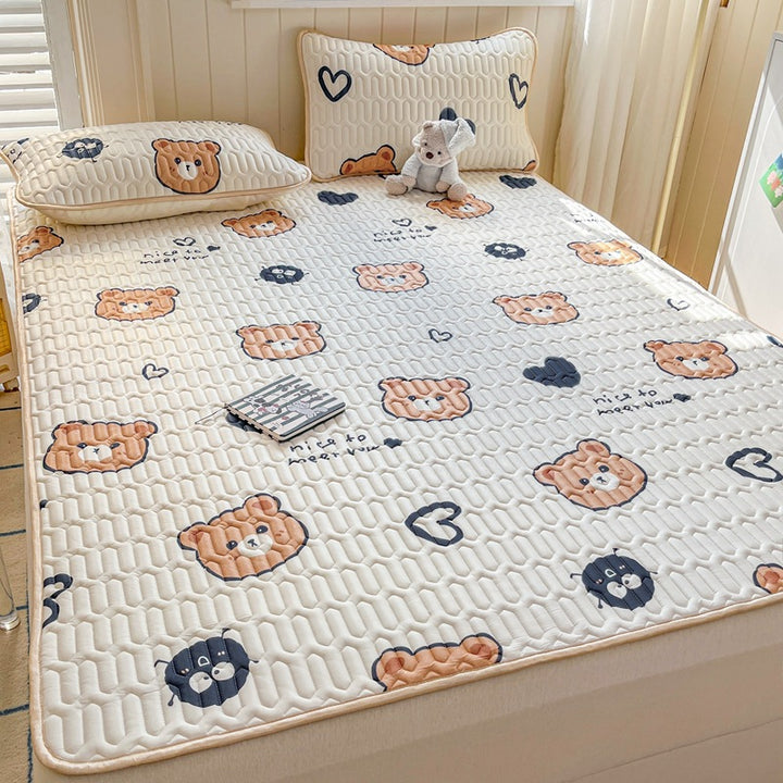 Playful Rainbow Mattress Protector