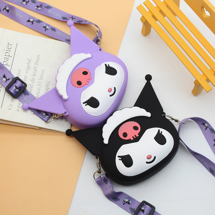 Women Cartoon Shoulder Bag made of Silicone Bowlift