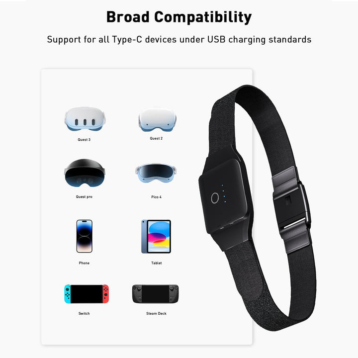 VR headset with integrated cooling technology and high-resolution lenses Bowlift
