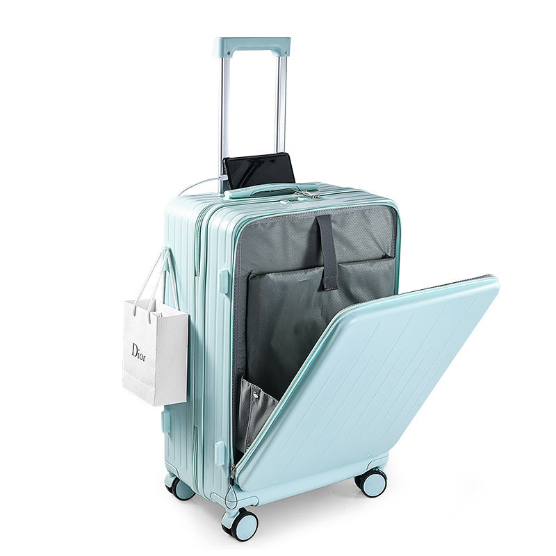 Unisex Premium Multi-Compartment Hard-Shell Rolling Suitcase Bowlift