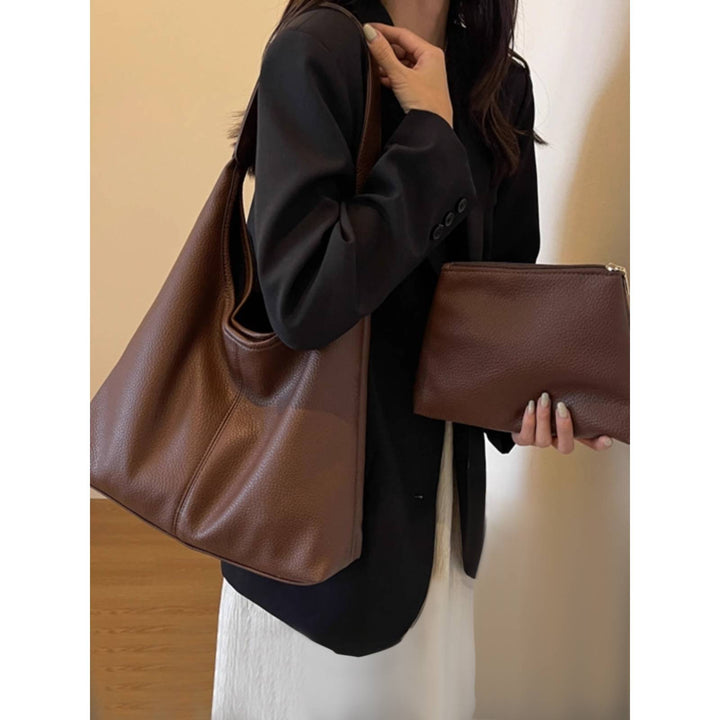 Luxurious Textured Hobo Bag Bowlift