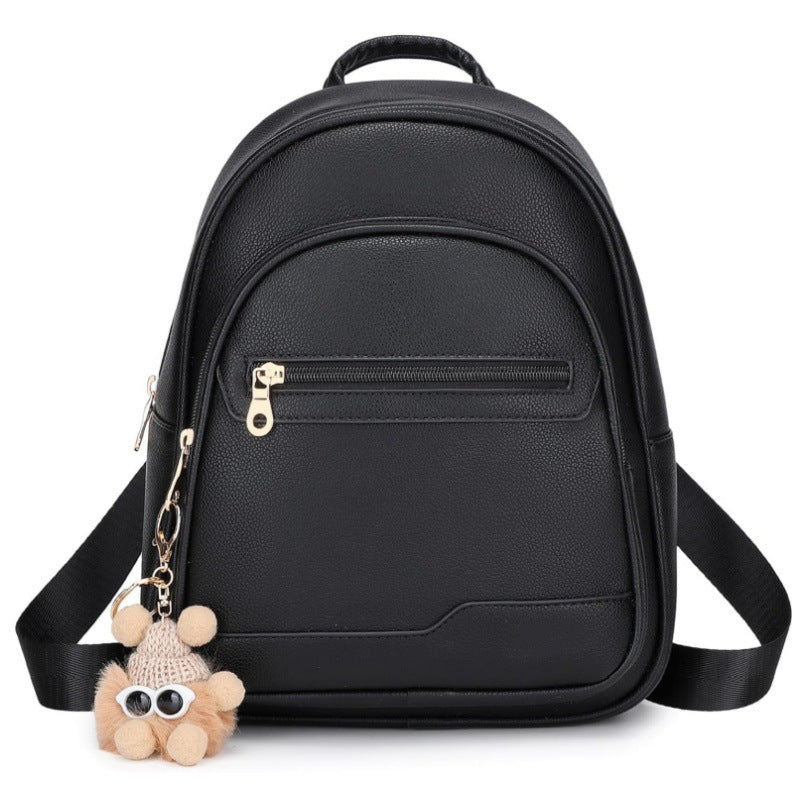 Stylish mini backpack with detachable keychain Bowlift