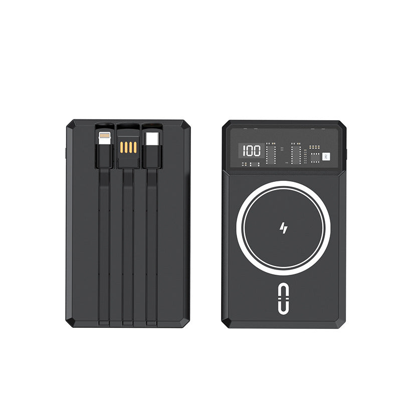 Power bank with integrated light and fast charging functions Bowlift