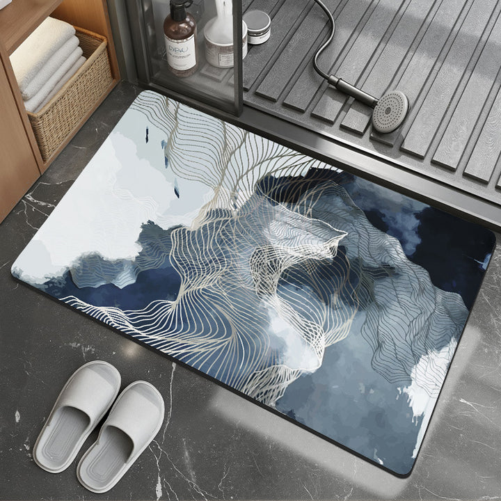 Artistic Bath Mat Bowlift